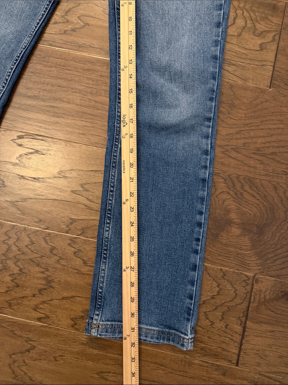 Vanessa Bruno Benito High-Waisted Straight Leg Jeans - Size FR 36 (US 4 /27) - Picture 9 of 14